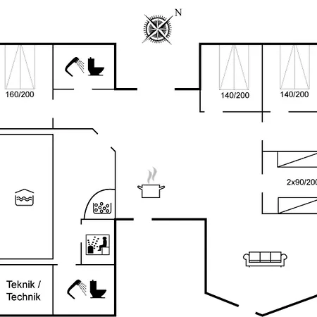 Clea - 200m From The Sea By Interhome Hébergement de vacances *